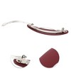 Unique Bargains Women's Classic Oval Shape Hair Clips 1 Pc - 3 of 3