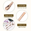 Unique Bargains Stainless Steel Mixing Cocktail Drink Long Handle Spoon 4 Pcs - 3 of 4
