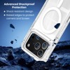 Entronix [Magnetic] Case Compatible with iPhone 17 Pro - [Clear] Triple-Layer Heavy Duty Protection - 3 of 4