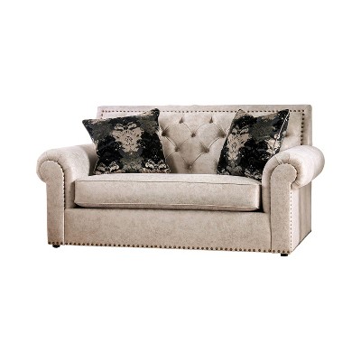tufted loveseat target