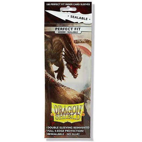 Dragon Shield Standard Size Card Sleeves Sealable Smoke 100CT – MTG Card Sleeves are Smooth & Tough – Compatible with Pokemon, Yu-Gi-Oh!, & Magic The - image 1 of 4