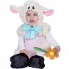 Joyfy Baby Halloween Lamb Costume Suit with Hood, Lamb Costume for Infant, Funny Halloween Animal Role Play Dress Up Party - 2 of 4