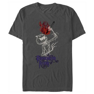 Men's The Nightmare Before Christmas Jack Pumpkin King Rockstar Sketch T-Shirt - 1 of 4