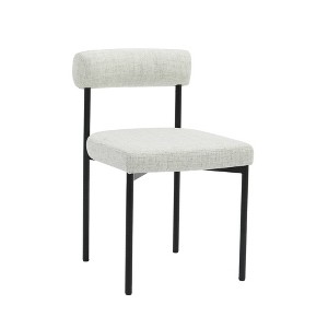 Nathan James Set of 8 Dahlia Dining Chairs Gray - 1 of 4