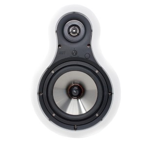 MTX Audio TF625 6.5 Inch 2-Way 100W RMS 8-Ohm In-Wall Speaker, White - 1 of 4