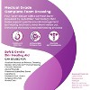 ConvaTec AQUACEL Foam Wound Dressing with Silicone Gel Adhesive, Waterproof, Flexible, Medical Grade with Hydrofiber Technology, Multiple Sizes - 2 of 4