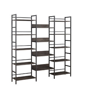 5 Tier Bookshelf Bookcases for Book Display Modern Storage Display Shelf For Bedroom Living Room Home Office - 1 of 4