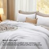 Bedsure Comforter Set – Soft & Warm Imitation Washed Cotton Bedding for All Seasons - 3 of 4