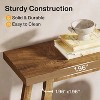 HDZNVF 70.9 in Extra Long Farmhouse Console Table, Solid Wood Entryway Table with 2-Tier Open Storage - 4 of 4