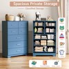 TinyHomie Wooden 7-Drawer Storage Cabinet with Built-In Outlet Durable Organizer for Bedroom, Living Room, and Office - 4 of 4