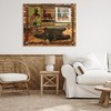 Stupell Industries Rustic Cabin with Border, 48" x 36" - 2 of 4