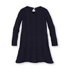 Hope & Henry Girls' Milano Tipped Sweater Dress, Infant - 4 of 4