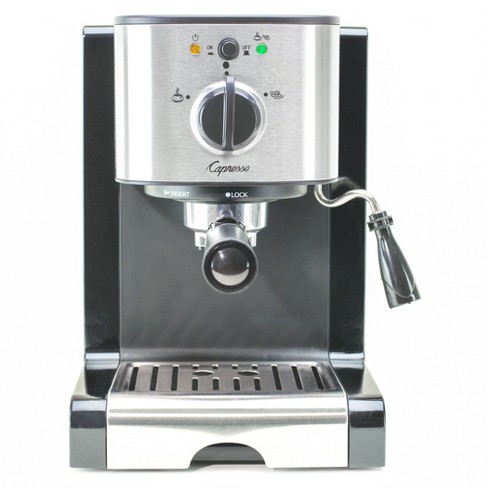 Capresso Automatic Milk Frother Froth Pro - Black/silver 202.04 : Target
