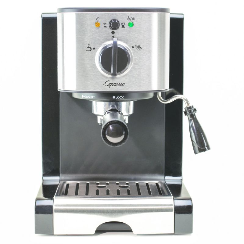 Capresso Pump Espresso/Cappuccino Machine -Stainless Steel EC100 116.04, 1 of 8