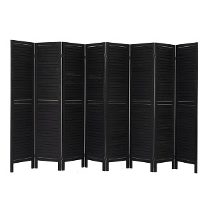 NicBex 67.00" H Room Divider Modern Folding Privacy Screen with Wood Legs for Home & Office - 1 of 4