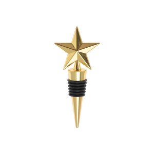 Unique Bargains Bottle Stoppers Star Zinc Alloy Aluminum Alloy TPR 4.06"x1.81"x0.79" 1 Pc - 1 of 3