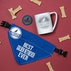 Pavilion Gift Company - Best Golden Retriever - 12" x 8" Canvas Slip on Pet Bandana - Pet Apparel Accessories - 3 of 4
