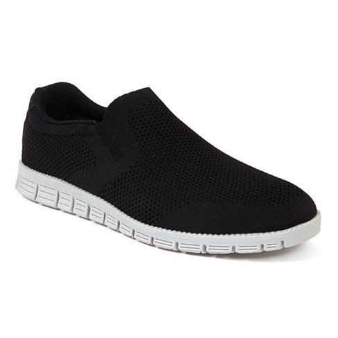 Deer Stags Men's Emmett Slip-on Fashion Sneaker-black/grey-10.5 Wide ...