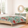 Pimlada Phuapradit Christmas gingerbread Duvet Cover + Pillow Sham(s) - Deny Designs - 2 of 4