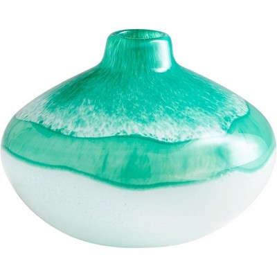 Cyan Design - Iced Marble - Small Vase - 8.25 Inches Wide By 6 Inches High