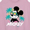 Women's - Disney - Mickey Sunset Shades Graphic Racerback Tank - 2 of 4