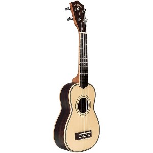 Lanikai SPST-S Solid Spruce Top Morado Back and Side Soprano Ukulele Natural - 1 of 1