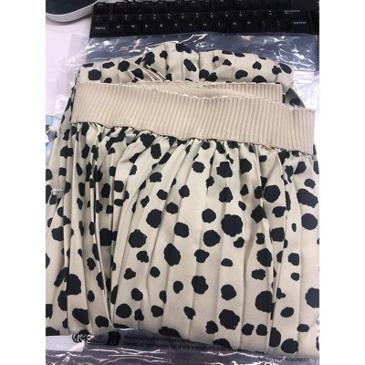 Womens Plus Size Skirt Elastic Waist Boho Skirts with Pockets