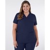 Hanes Comfort Fit Scrubs Women's Rib Back Scrub Top - image 4 of 4