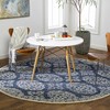 Hauteloom Glenoma Blue Regency Wool Rug - 2 of 4