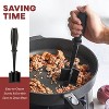 Meat Chopper, Hamburger Grinder, Heat Resistant Smasher for Ground Beef, Burger Grinder - 4 of 4