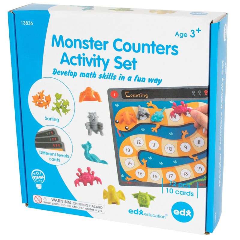Edx Education Monster Counters Activity Set, 2 of 5