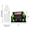 Big Dot of Happiness Zombie Zone - Selfie Scavenger Hunt - Halloween or Birthday Zombie Crawl Party Game - Set of 12 - 3 of 4