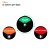 Unique Bargains 3 Options Acrylic Magnetic Adhesive Decor Home Business Privacy Sign 2 Pcs - 3 of 4