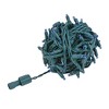 Novelty Lights Coaxial 34 Feet 100 LED Christmas String, Green Wire, Water Resistant, Modular, Connect 21 Sets Per Power Supply (Sold Separately) - 3 of 4