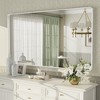 Apmir Rectangular Aluminum Alloy Framed and Tempered Glass Wall Bathroom Vanity Mirror in Matte Black/ Gold/ Silver/ Brown - 4 of 4