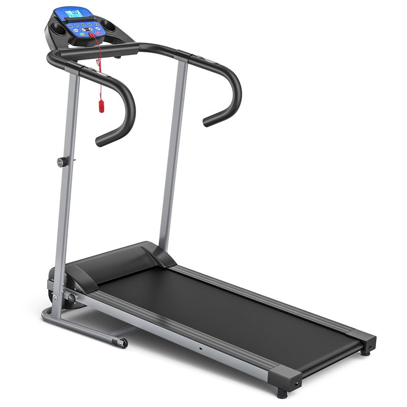 Costway 1100W Folding Treadmill Electric Support Motorized Power Running Fitness Machine, 2 of 11