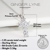 Cross Necklace for Women by Ginger Lyne Collection Sterling Silver Cross Pendant - 4 of 4