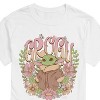 Men's - Star Wars - The Mandalorian Grogu Floral Short Sleeve Graphic T-Shirt - 2 of 4