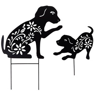 The Lakeside Collection Silhouette Animal Stake - 1 of 3