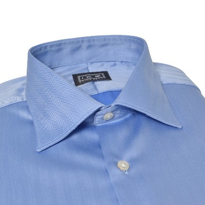 Ike Behar Regular Fit Print Men’s Dress Shirt Navy/White Choose Size $145.00 NWT 