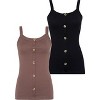 Women's 2 Pack Button Up Tops - LASCANA - 2 of 4