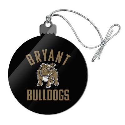 Bryant University Official Logo Acrylic Christmas Tree Holiday Ornament