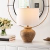 Kamryn Table Lamp - 23 Inch Height - TBL4351 - Brown - Safavieh - 4 of 4