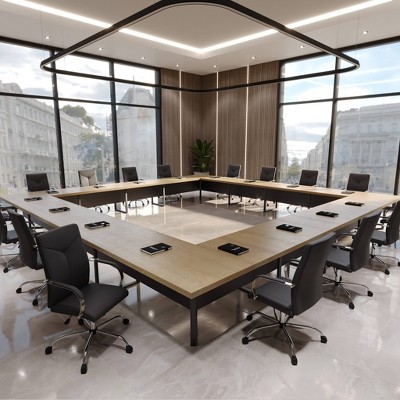 Black High-Back Leather Executive Swivel Office Chair