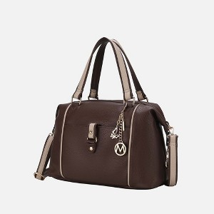 MKF Collection Opal Vegan Leather Lightweight Satchel Bag by Mia K - 1 of 4