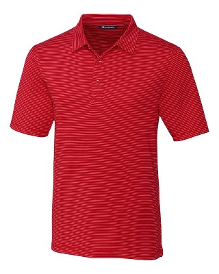 Cutter & Buck Forge Pencil Stripe Stretch Mens Polo Shirt : Target