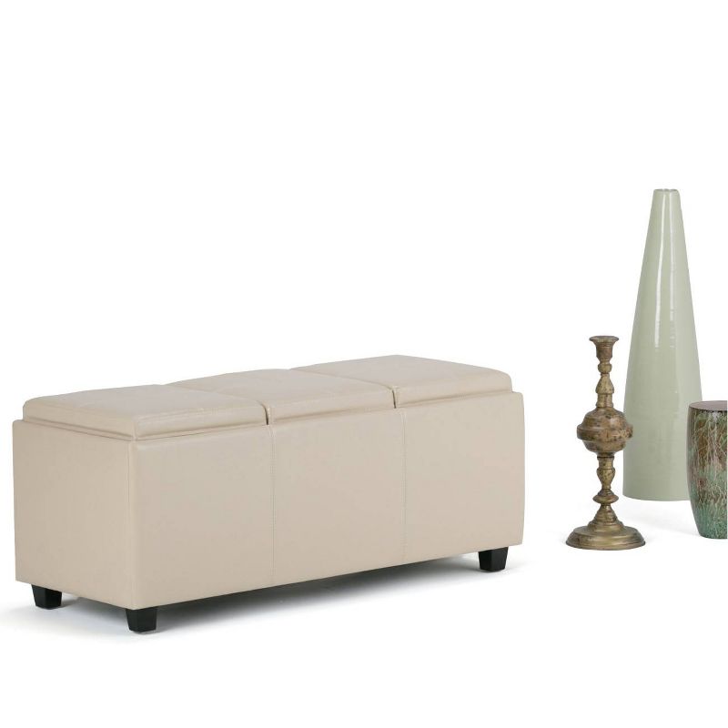 Franklin Storage Ottoman and benches - WyndenHall, 3 of 9