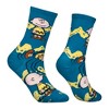 Cool Socks, Faces of Charlie Brown, Peanuts Comic Strip Fun Classic Socks, Kids - 3 of 4