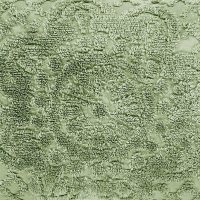 Sage Cotton Chenille Twin Bedspread and Sham Set