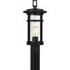 Quoizel Lighting Uma 1 - Light Post Light in  Matte Black - 3 of 4